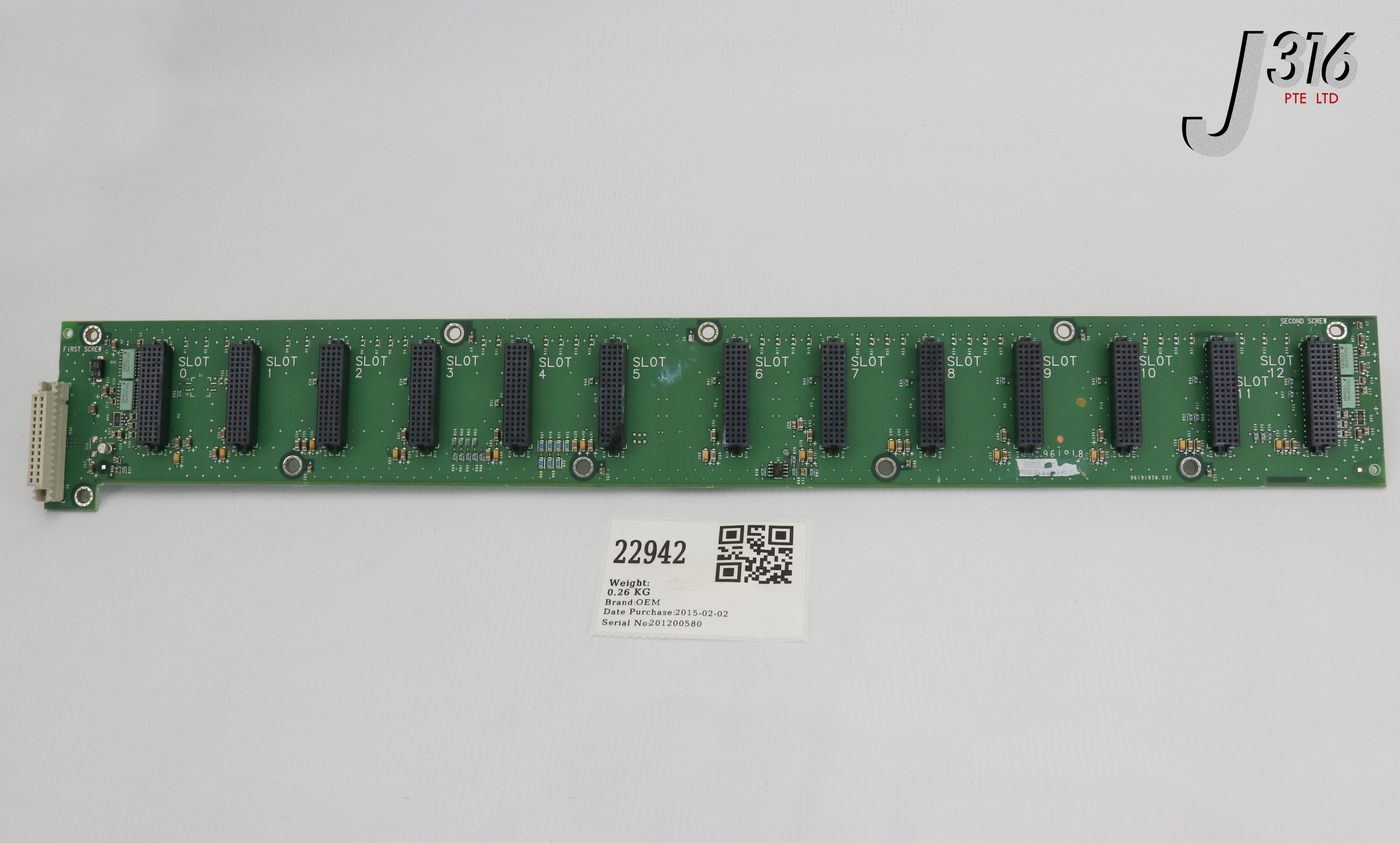 ｙｏｕ専用 22942 ALLEN BRADLEY PCB, I.D., 12 SLOTS, 96191938.SSI 961918 | eBay